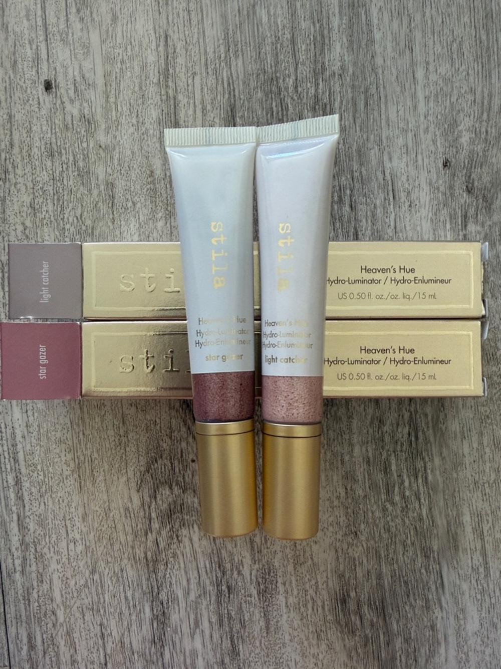Stila Heaven's Hue Hydro-Luminator Liquid Highlighters — set